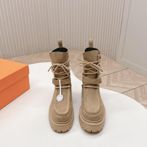 Autumn and Winter Hermes Classic Handsome Knight Boots Ankle Boots (KJBK1)