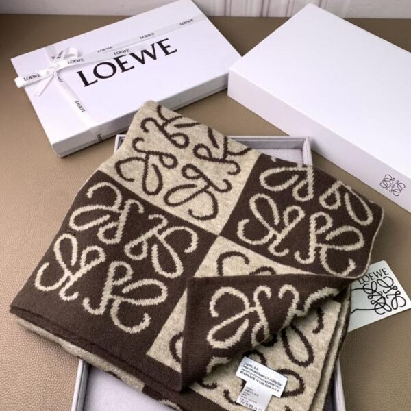 Loewe's new knitted scarf (IO0FA)