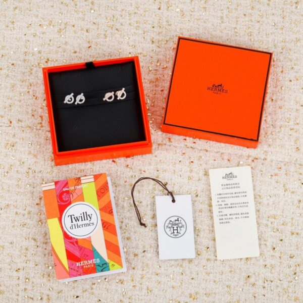 Counter / Pig nose earrings, Hermes Finesse earrings (20WLW)