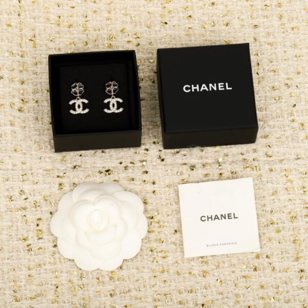 Counter / 【Chanel Camellia Pendant Double C Earrings】(L9ULN)
