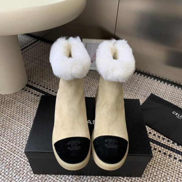 Chanel Fall/Winter New Style Furry Ankle Boots ((XJXI5))