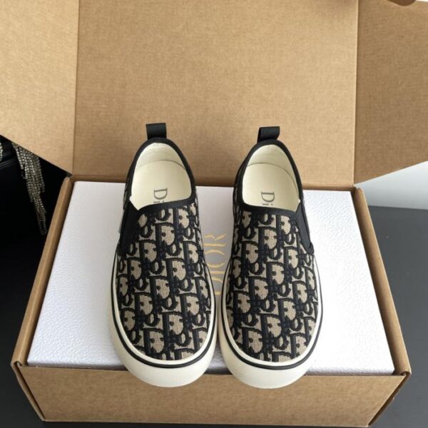 Dior 2020 Early Spring New Arrival Saltwind Flat Embroidered Low-Top Canvas Shoes Casual Shoes (8DRV4)