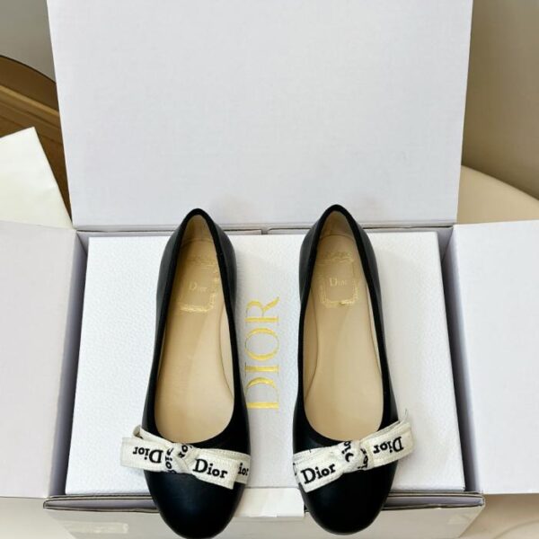 Dior ballet flats, black Dior ballet flats (8W0JK)