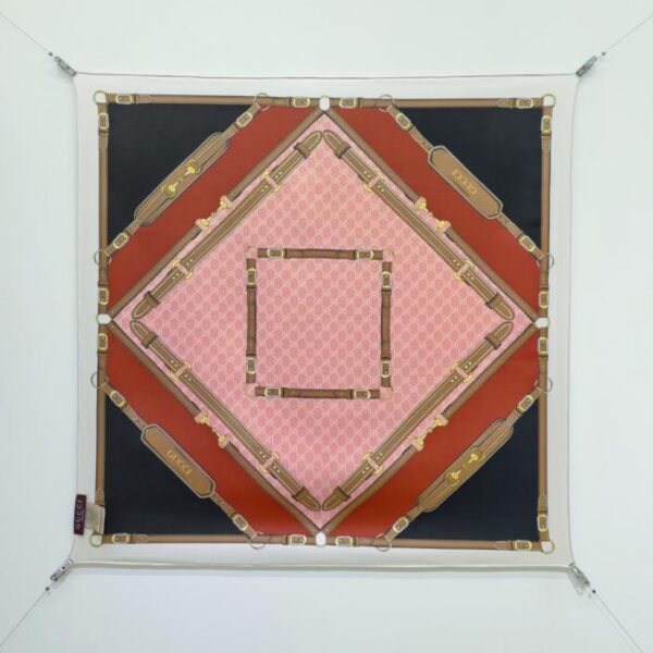SGC261218 Momme Double-sided 90x90cm Twill Silk Gucci (ELIISO)