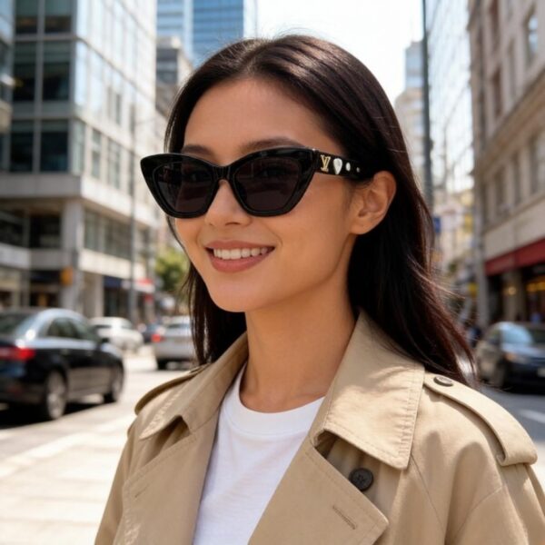 Louis Vuitton sunglasses, high-end and lightweight (RTRNDH)